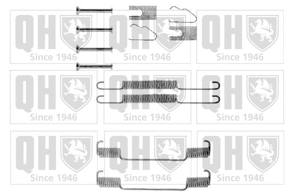 Kit d'accessoires, mâchoire de frein QUINTON HAZELL BFK240
