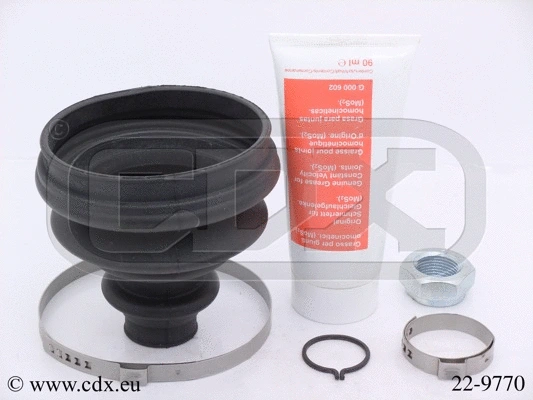 Jeu de joints-soufflets, arbre de commande CDX 22-9770