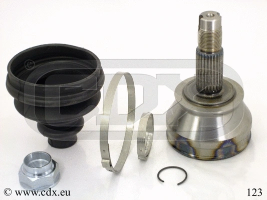 Jeu de joints, arbre de transmission CDX 123