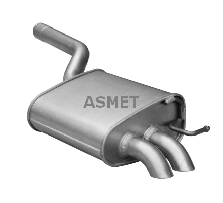 Silencieux arrière ASMET 03.122