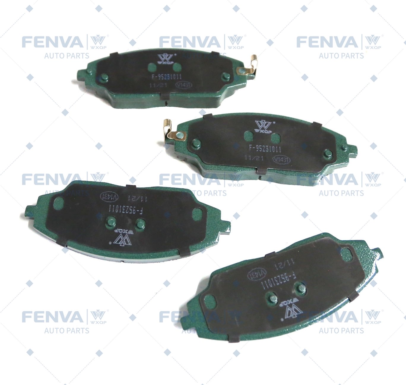 Kit de plaquettes de frein, frein à disque WXQP 561595