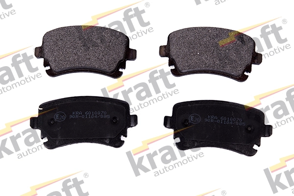 Kit de plaquettes de frein, frein à disque KRAFT AUTOMOTIVE 6010070