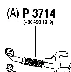 Tuyau d'échappement VEGAZ GmbH MR-268