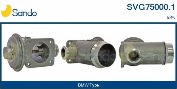 Vanne EGR SANDO SVG75000.1
