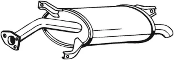 Silencieux arrière BOSAL 177-001