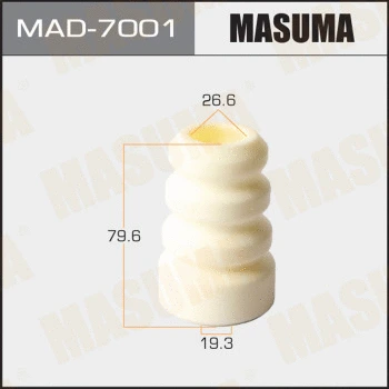 Butée élastique, suspension MASUMA MAD-7001