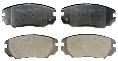 Kit de plaquettes de frein, frein à disque DENCKERMANN B110956