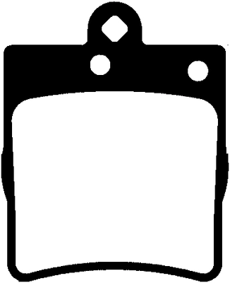 Kit de plaquettes de frein, frein à disque ABTEX PLU3746