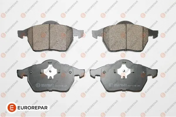 Kit de plaquettes de frein, frein à disque EUROREPAR 1617270780