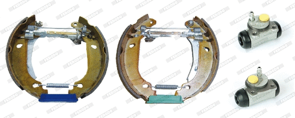 Jeu de mâchoires de frein FERODO FMK565