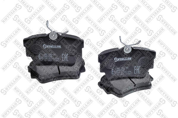 Kit de plaquettes de frein, frein à disque STELLOX 602 030-SX