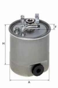 Filtre à carburant UNIFLUX FILTERS XN273