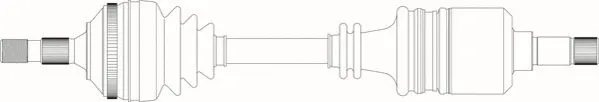 Arbre de transmission GENERAL RICAMBI PE3183