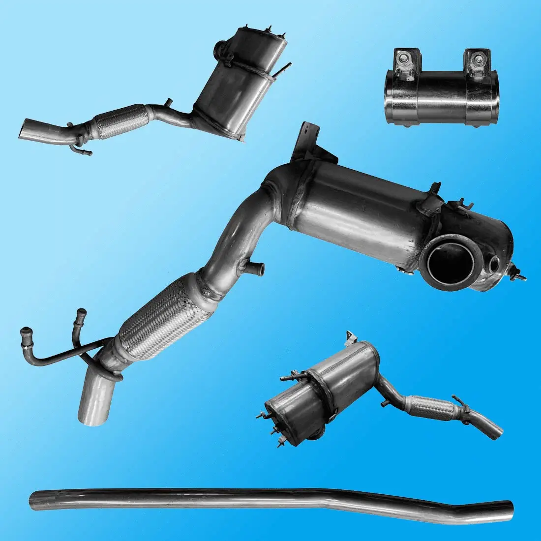 Filtre à particules / à suie, échappement ConTra Automotive GmbH 32366