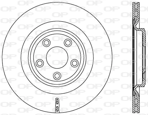 Disque de frein OPEN PARTS BDR2578.20