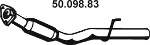 Silencieux arrière EBERSPÄCHER 50.098.83