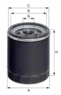 Filtre à huile UNIFLUX FILTERS XO324