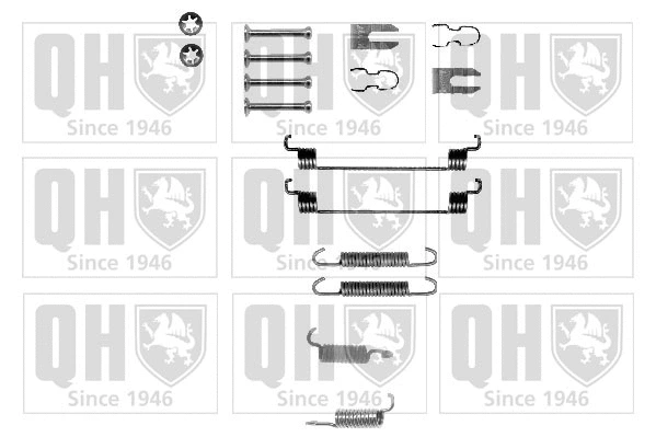 Kit d'accessoires, mâchoire de frein QUINTON HAZELL BFK430