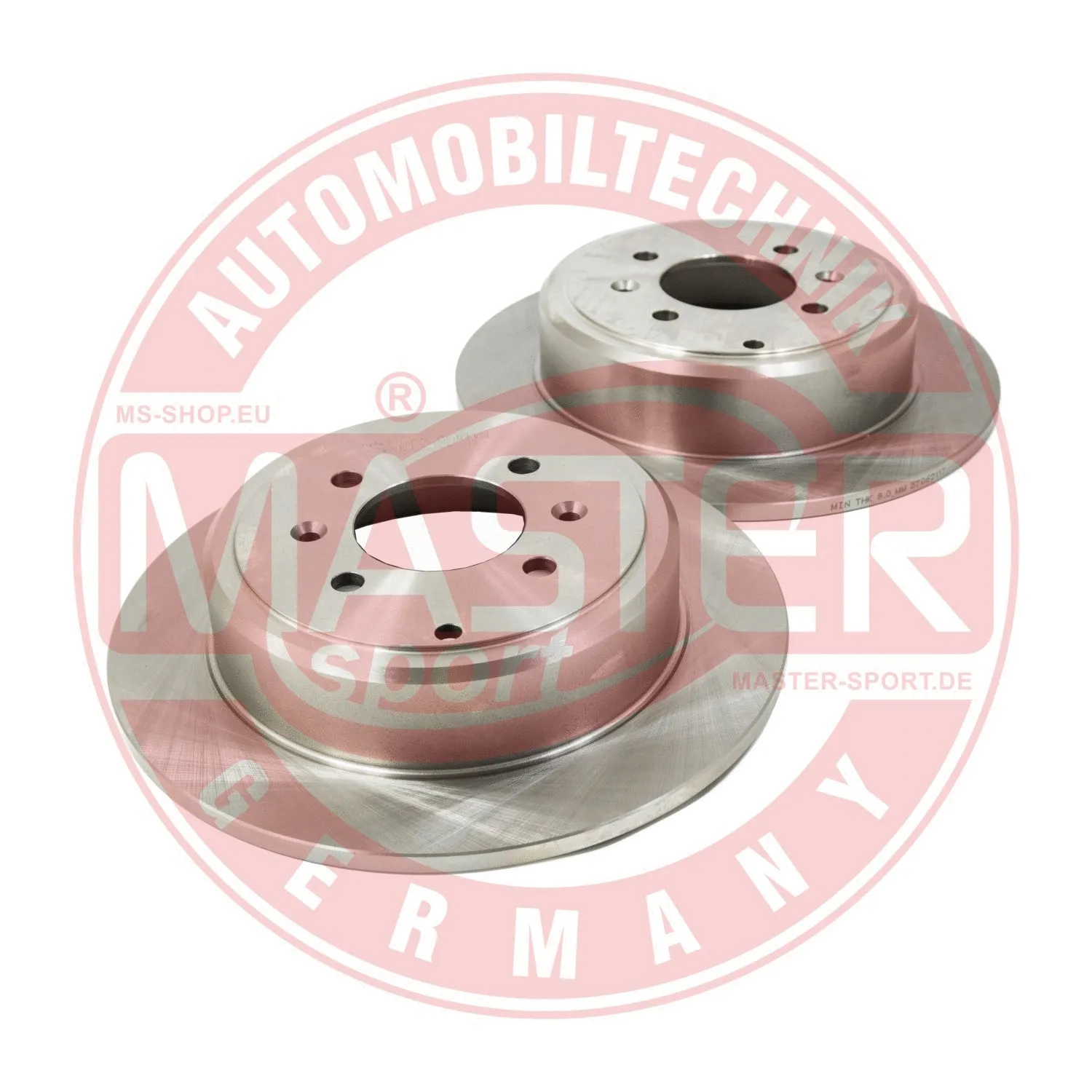 Disque de frein MASTER-SPORT GERMANY 24011002301-SET-MS