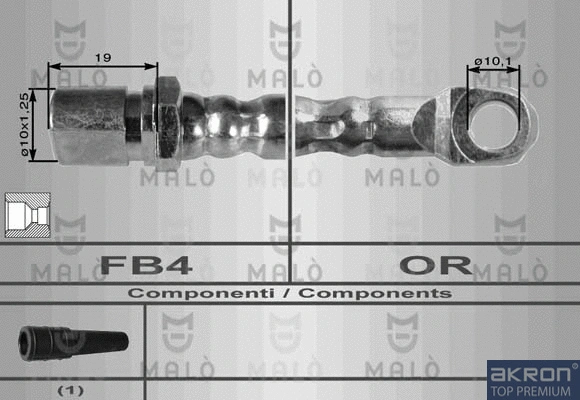 Flexible de frein AKRON-MALÒ 8362