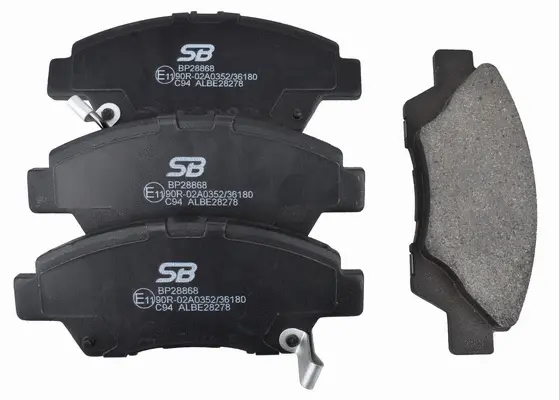 Kit de plaquettes de frein, frein à disque SB BP28868