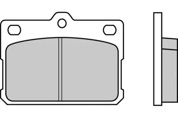 Kit de plaquettes de frein, frein à disque E.T.F. 12-0198
