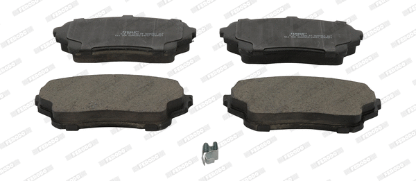Kit de plaquettes de frein, frein à disque FERODO FDB4077