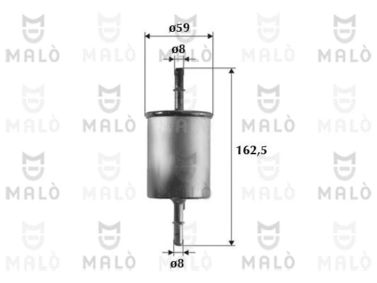 Filtre à carburant AKRON-MALÒ 1520116