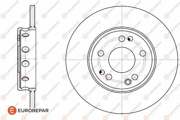 Disque de frein EUROREPAR 1618868180