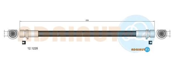 Flexible de frein ADRIAUTO 12.1228