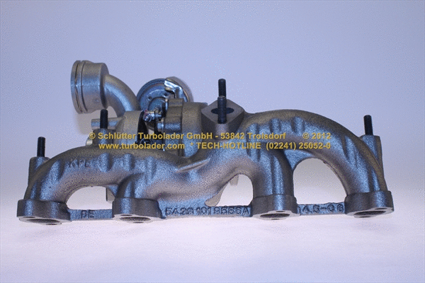 Turbocompresseur, suralimentation SCHLÜTTER TURBOLADER 172-07110