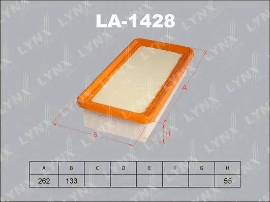 Filtre à air LYNXAUTO LA-1428