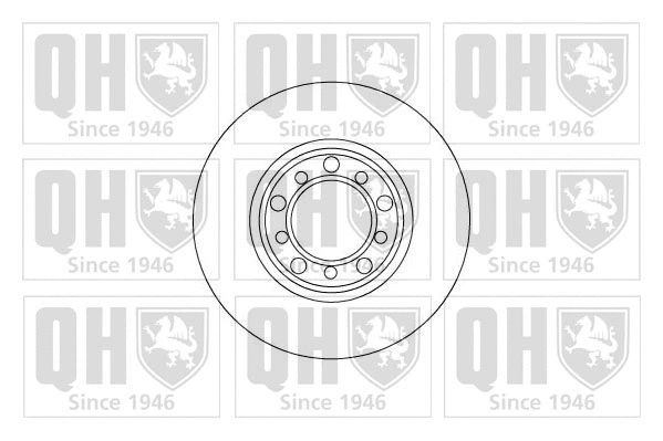 Disque de frein QUINTON HAZELL BDC3532