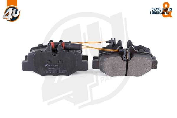 Kit de plaquettes de frein, frein à disque 4U Autoparts 22116MR