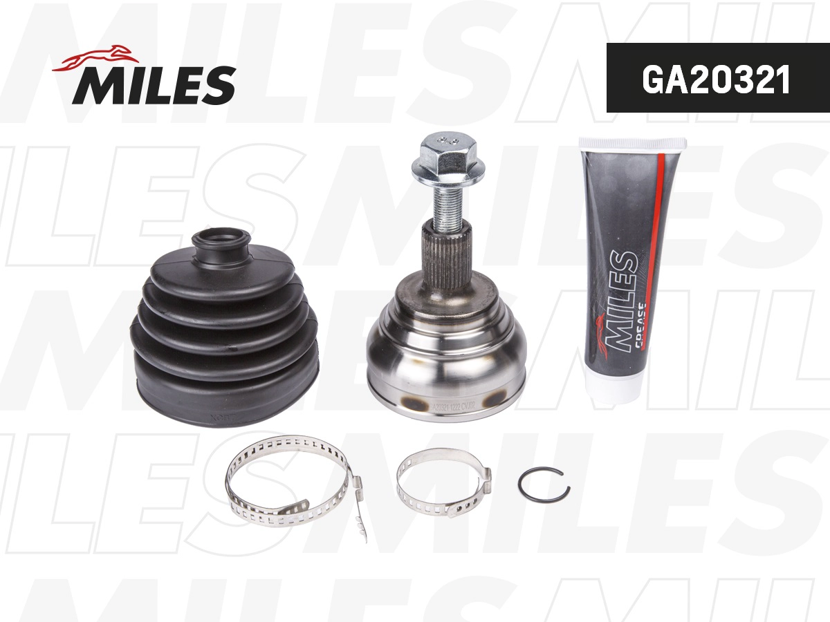 Jeu de joints, arbre de transmission MILES GA20321
