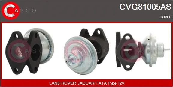 Vanne EGR CASCO CVG81005AS