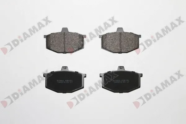 Kit de plaquettes de frein, frein à disque DIAMAX N09850