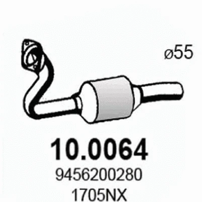 Catalyseur ASSO 10.0064