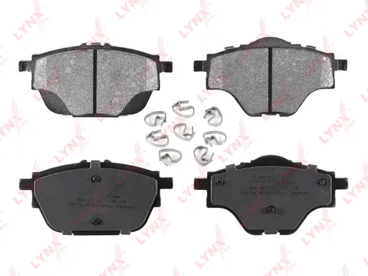 Kit de plaquettes de frein, frein à disque LYNXAUTO BD-6116