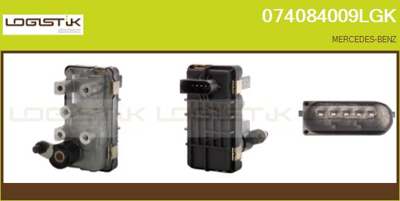 Détendeur de suralimentation LGK 074084009LGK