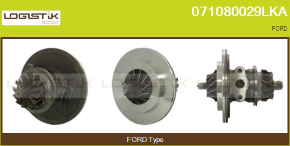 Groupe carter, turbocompresseur LGK 071080029LKA