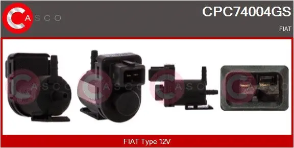 Transmetteur de pression, contrôle des gaz d'échappement CASCO CPC74004GS