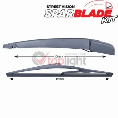 Kit de bras d'essuie-glace, nettoyage des vitres AE TOPLIGHT TRA-R2C6