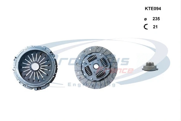 Kit d'embrayage PROCODIS FRANCE KTE094