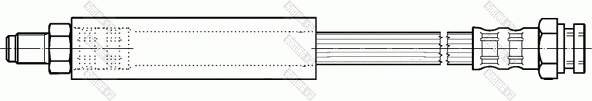 Flexible de frein GIRLING 9002130