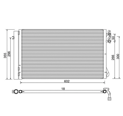 Condenseur, climatisation PowerMax 7110386