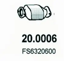 Catalyseur ASSO 20.0006