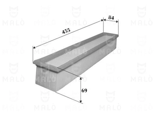 Filtre à air AKRON-MALÒ 1500298