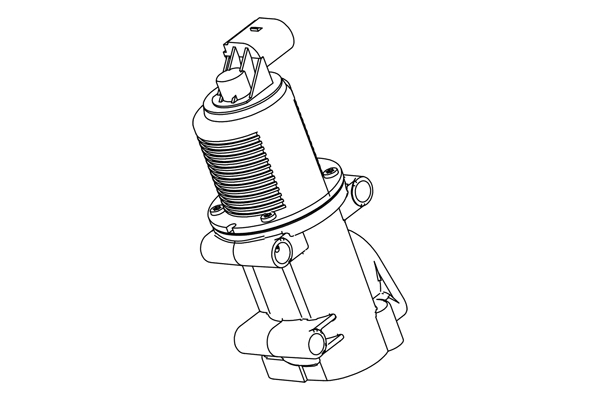 Vanne EGR AISIN EGRAZ-7014