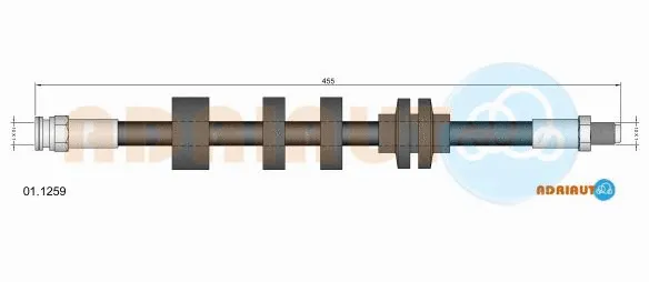 Flexible de frein ADRIAUTO 01.1259